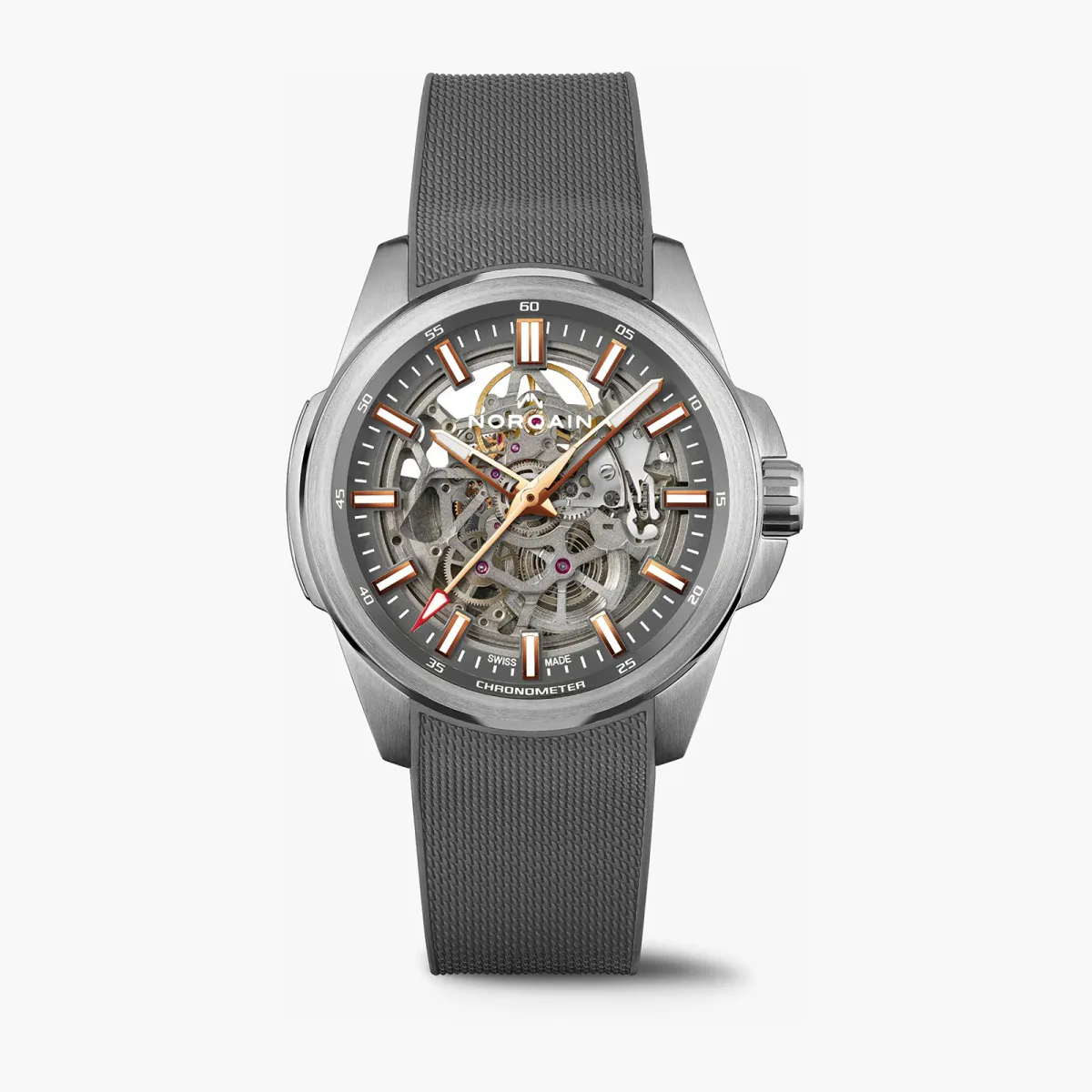 NORQAIN Independence Skeleton Grey 42mm