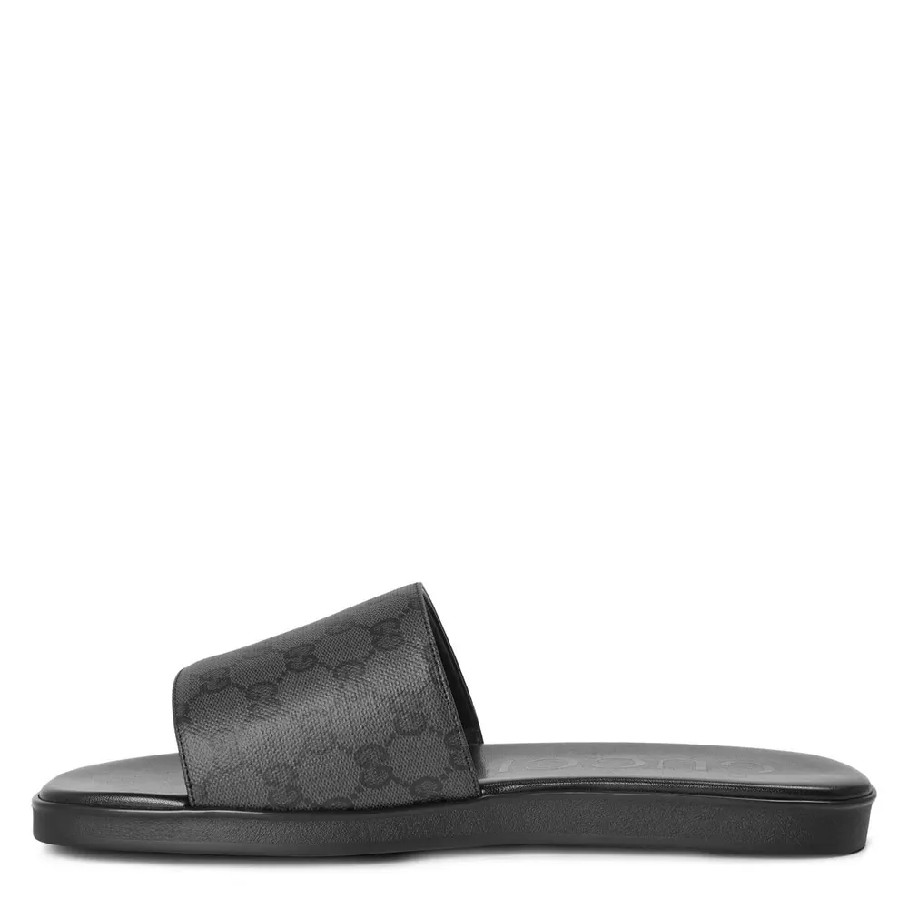 Gucci Men's Charlie Slide Flat Sandals detail 2