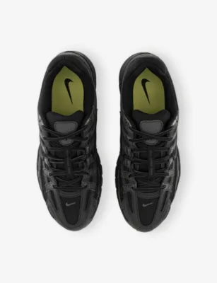 For Him P-6000 Mesh and Leather Trainers - 10.5 in ANTHRACITE BLACK MULTI C, additional product view 2