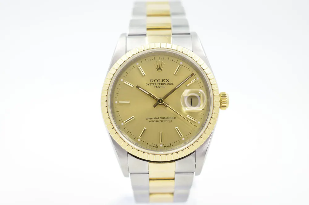 Rolex Oyster Perpetual Date 15223 — 1999 — Very good