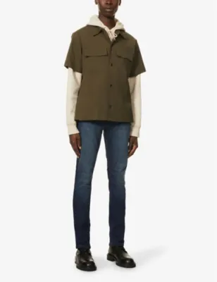PAIGE Federal slim-fit straight-leg jeans detail 2
