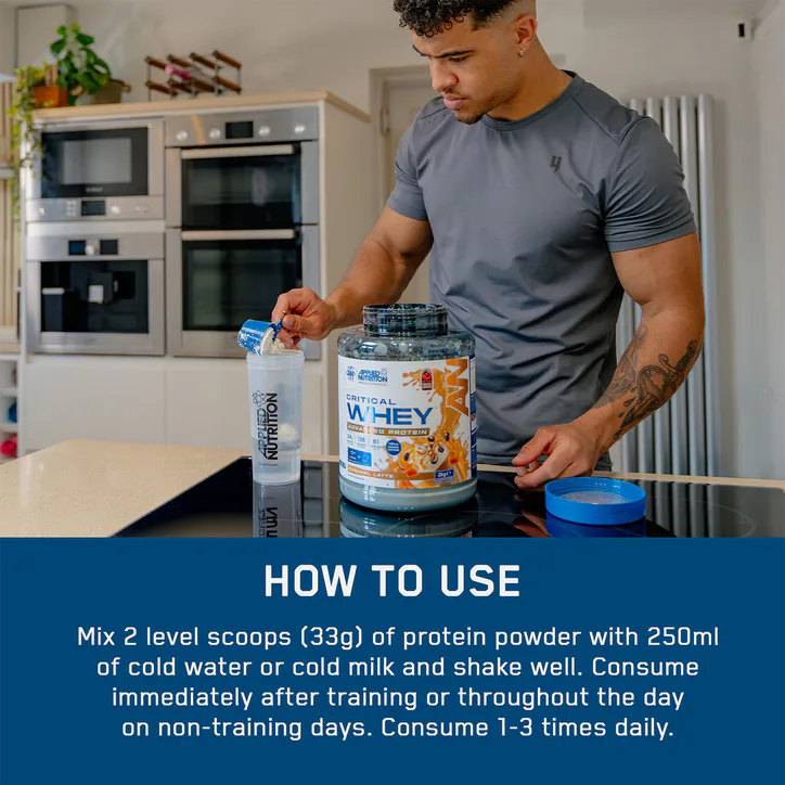 Applied Nutrition Critical Whey Protein Salted Caramel 2kg (67 Servings), additional product view 3