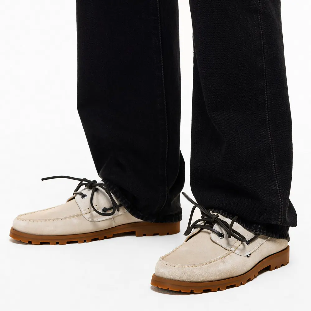Tommy Hilfiger Men's Boat Shoe Suede Low-Top Trainers detail 3