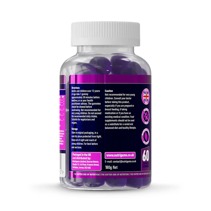 Nutrigums NGHT TM CMPLX 60 GMM - NUTRIGUMS NIGHT TIME COMPLEX 60 GUMMIES, additional product view 2