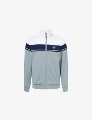 SERGIO TACCHINI Damarindo High-Neck Woven Track Top