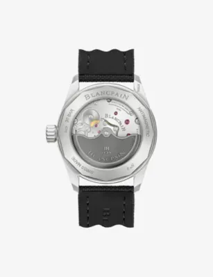 BLANCPAIN 5000 1110 B52A Bathyscaphe Steel Automatic Watch in satin-brushed steel, additional product view 2