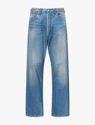 A.PRESSE No.22 Wash Wide Denim Jeans - 32/32