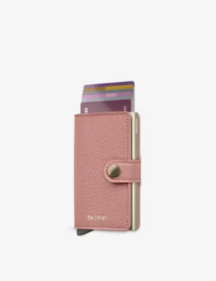SECRID Miniwallet Pebbled-Leather Wallet detail 2
