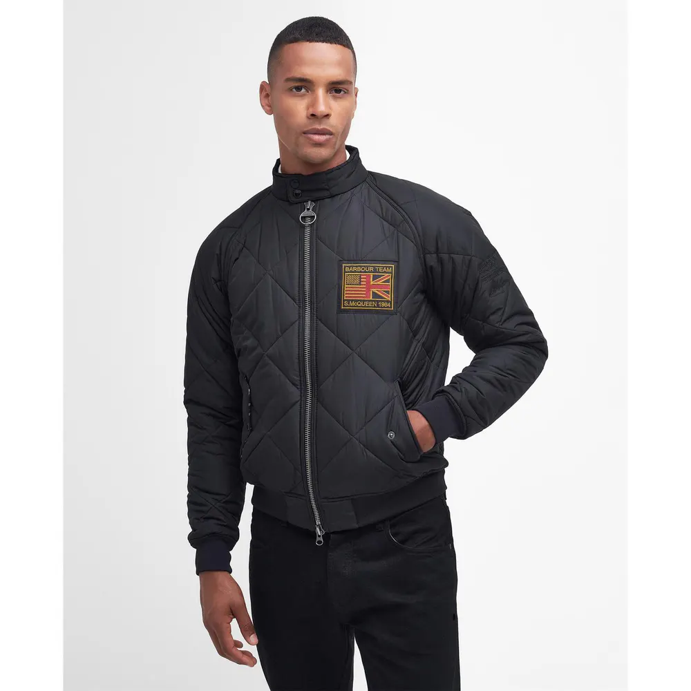 Barbour International Men's Steve McQueen Merchant Tailored-Fit Quilted Jacket detail 2