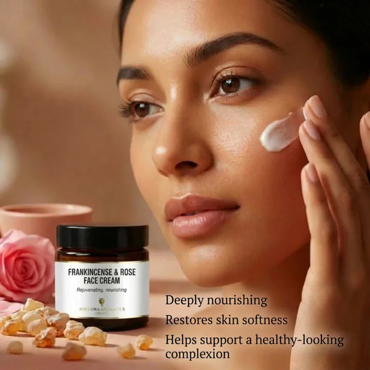 Amphora Aromatics Ltd Amphora Aromatics Frankincense & Rose Face Cream 60ml detail 3