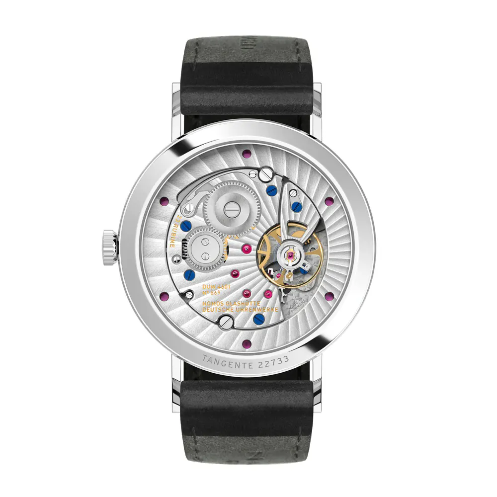 NOMOS Glashütte Tangente 2Date in White, additional product view 2