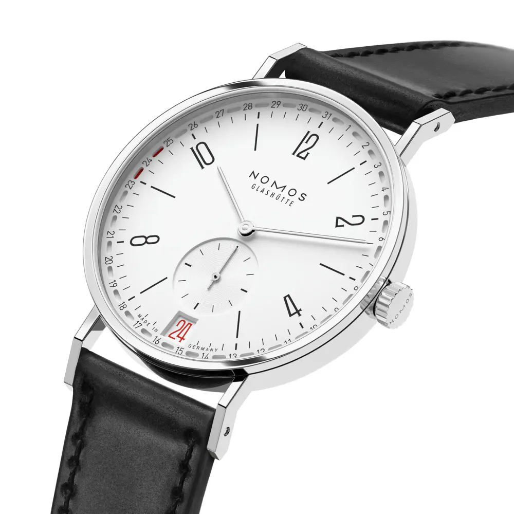 NOMOS Glashütte Tangente 2Date in White, additional product view 3
