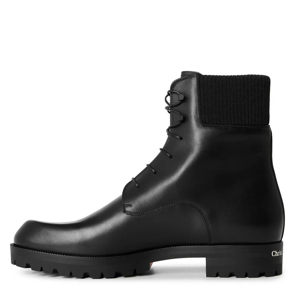 Christian Louboutin Trapman Boot in Black, additional product view 2
