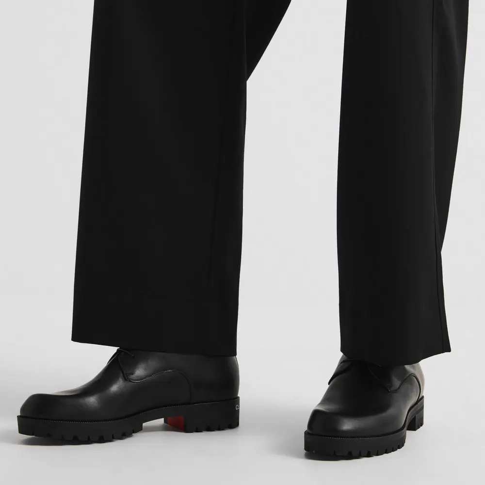 Christian Louboutin Trapman Boot in Black, additional product view 3