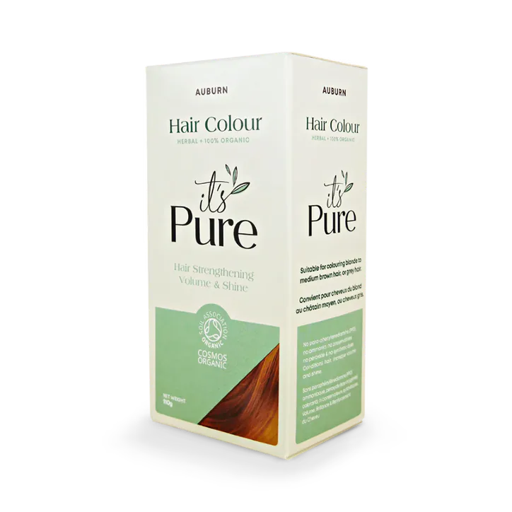 It's Pure Organic Herbal Hair Colour Auburn 110g