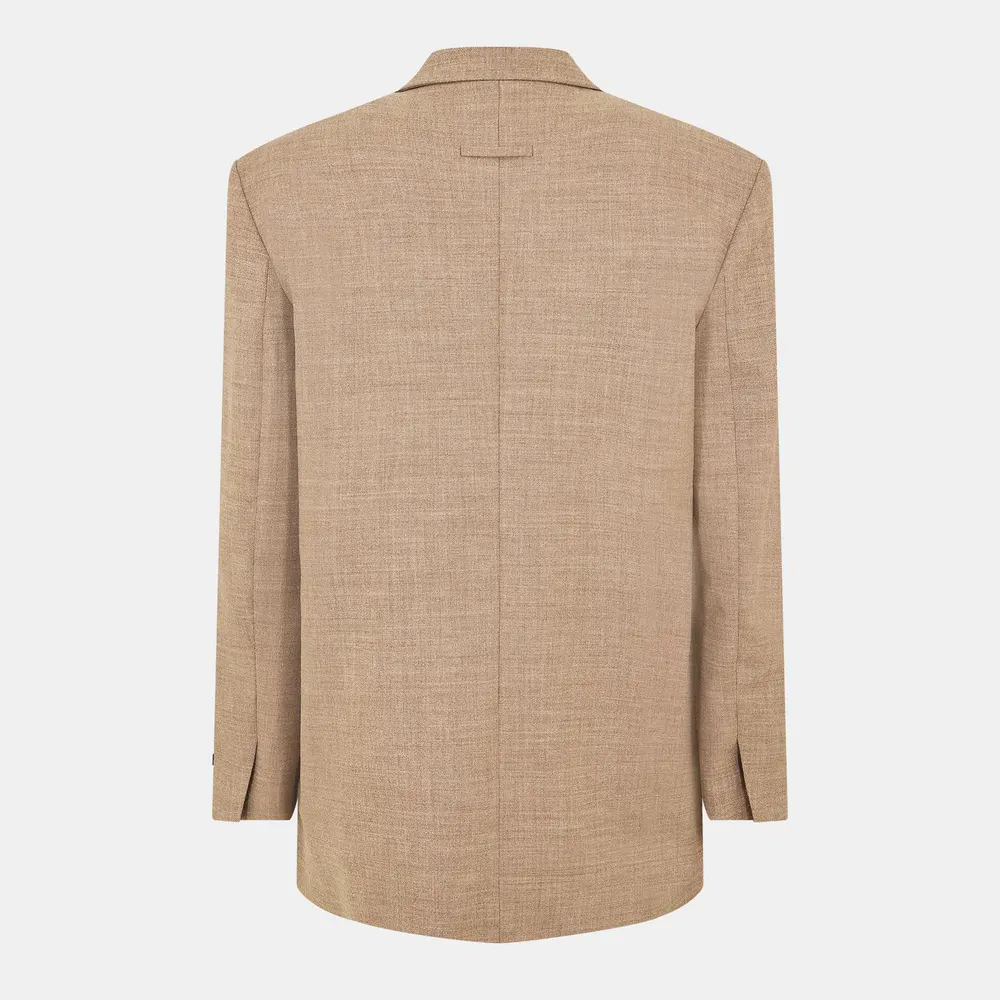 Fear Of God Men's Relaxed Fit Blazer in Dune Pearl, additional product view 2