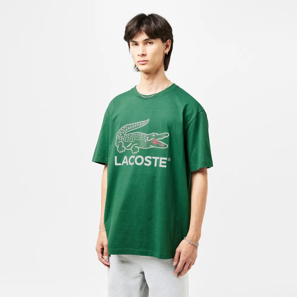 Lacoste Men's Large Logo T-Shirt detail 3