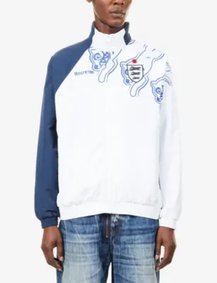 ICECREAM Running Dog Panelled Nylon Track Top detail 3