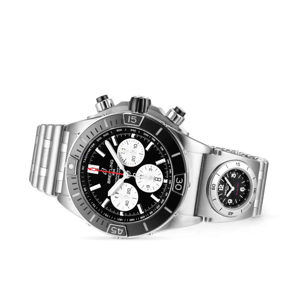Breitling Super Chronomat B01 44 Stainless Steel Watch detail 3