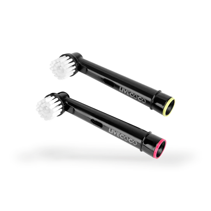 LiveCoco Recyclable Brush Heads (Soft Bristles - Oral-B/Braun compatible) 2Pack detail 3
