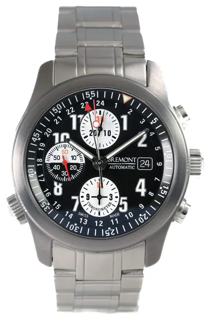 Bremont ALT1 ALT1-Z/BK/BR — 2010 — Very good in Black Arabic – Pre-owned watches