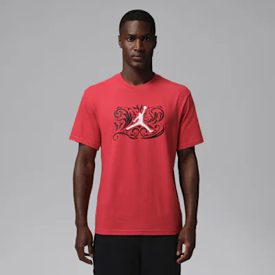 Jordan Sport Men's Dri-FIT Graphic T-Shirt - University Red/White