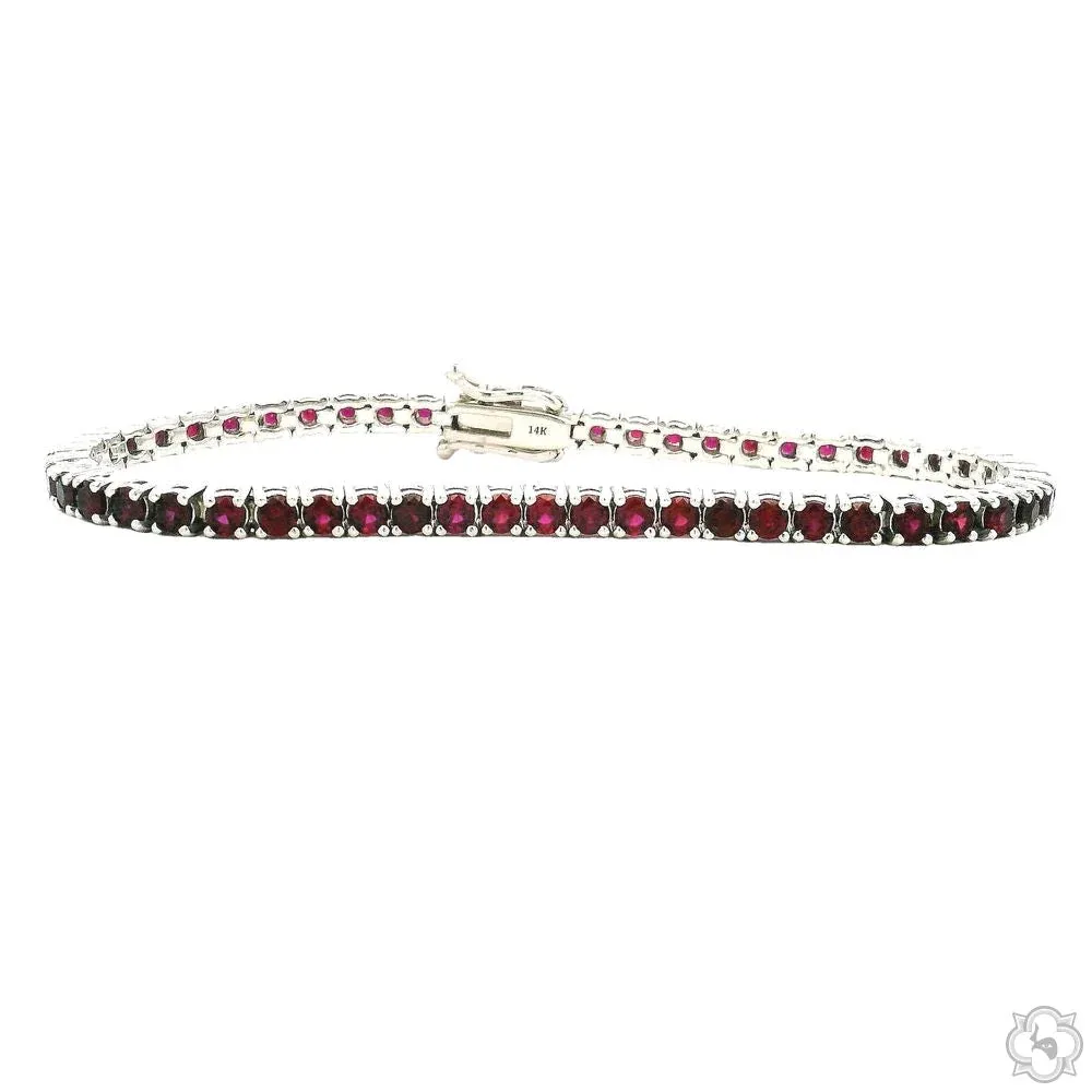 PIA - For Him GEMSTONES Ruby Tennis Bracelet 3.00mm 70345