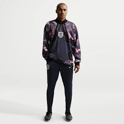 Nike England Strike Men's Nike Dri-FIT Football Knit Pants - Obsidian/Work Blue/White
