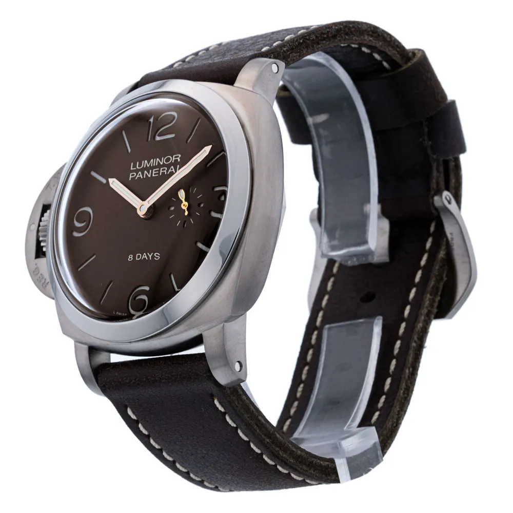 Panerai Luminor 1950 PAM00368 — 2012 — Excellent in Brown Quarter Arabic, additional product view 2