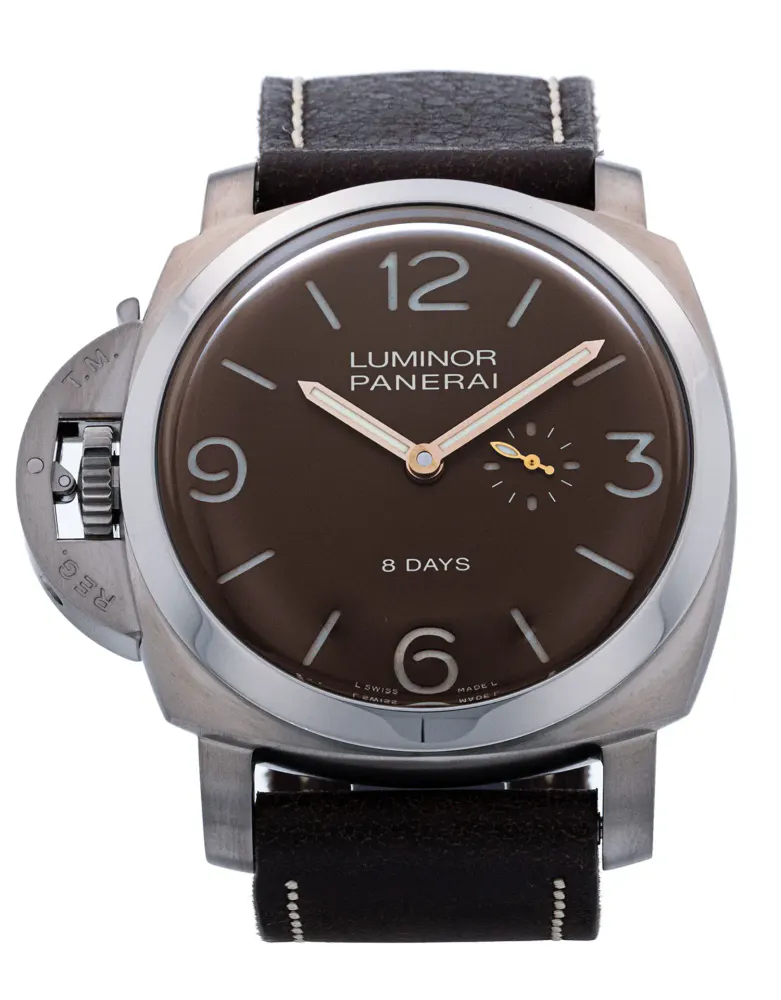 Panerai Luminor 1950 PAM00368 — 2012 — Excellent in Brown Quarter Arabic – Pre-owned watches
