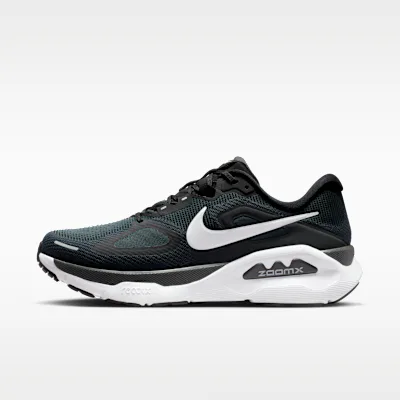 Nike Structure Plus Men's Road Running Shoes - Black/Anthracite/White