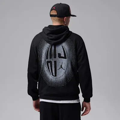 Jordan Sport Crossover Men's Fleece Pullover Hoodie - Black