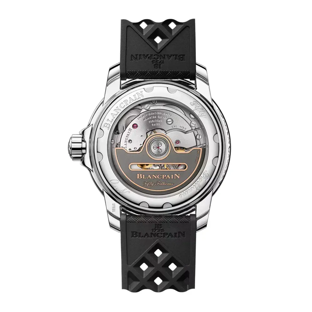 Blancpain Fifty Fathoms Automatique 38mm Mens Watch Black in Black, additional product view 2