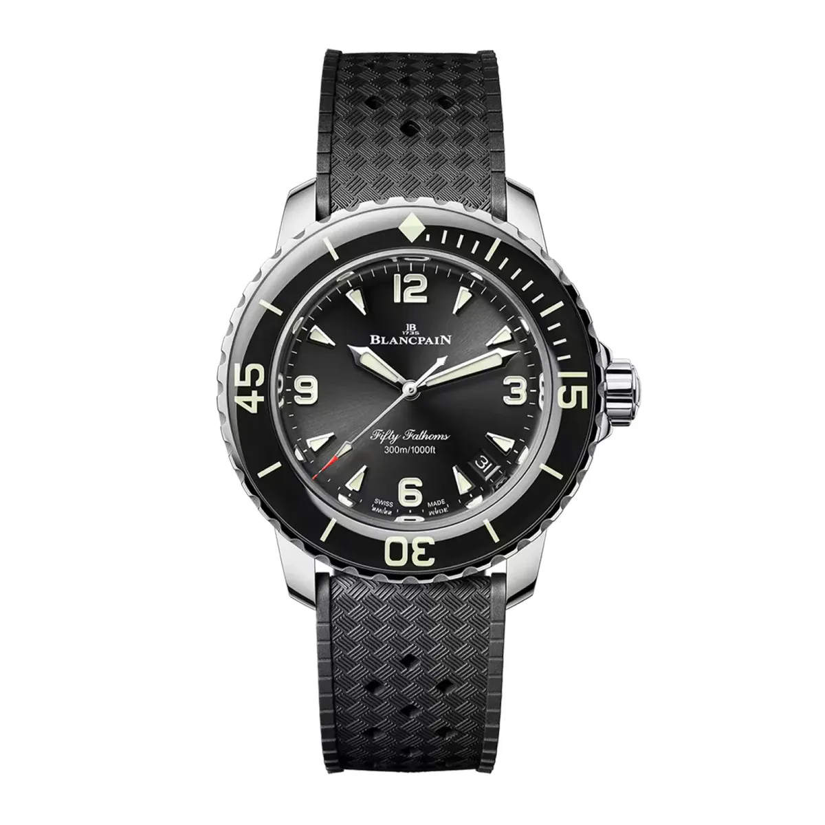Blancpain Fifty Fathoms Automatique 38mm Mens Watch Black