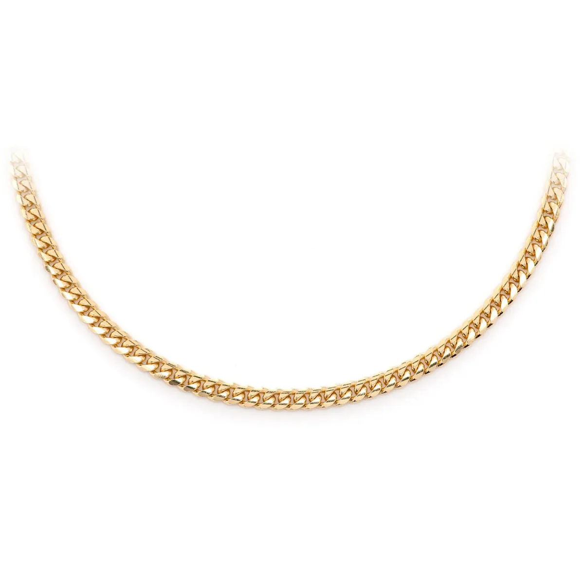 For Him Miami Cuban Gold Chain in 2.5mm / Rose Gold / 22" – Chain