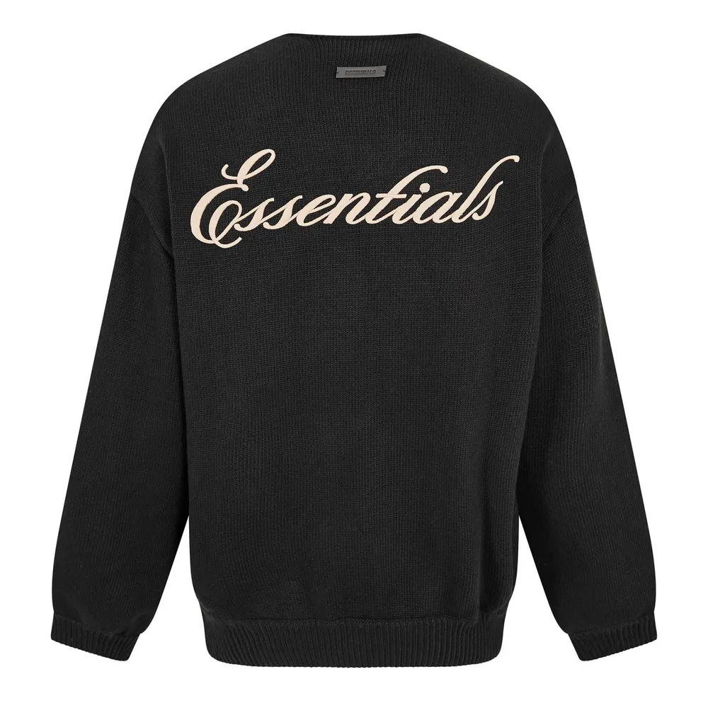 Fear Of God Essentials Men's Waffle Crew Neck Jumper detail 2