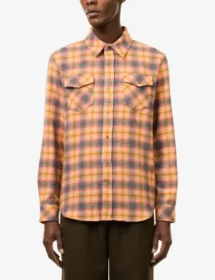 GODS TRUE CASHMERE Seeker Gemstone-Embellished Cashmere Shirt in SUNSTONE, additional product view 3