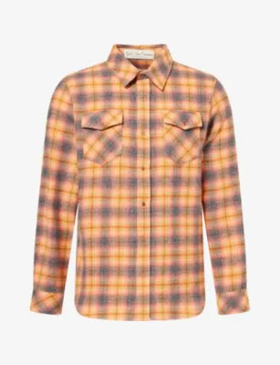 GODS TRUE CASHMERE Seeker Gemstone-Embellished Cashmere Shirt in SUNSTONE – Mens | Shirts | Casual Shirts | Long-sleeved