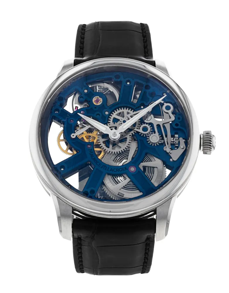 Maurice Lacroix Masterpiece MP7228-SS001-004-1 — 2019 — Very good in Skeleton – Pre-owned watches