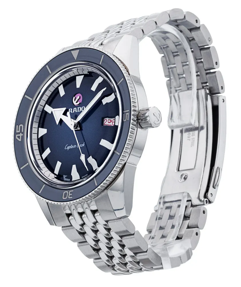 Rado Captain Cook R32505203 — 2021 — Very good in Blue Baton, additional product view 2