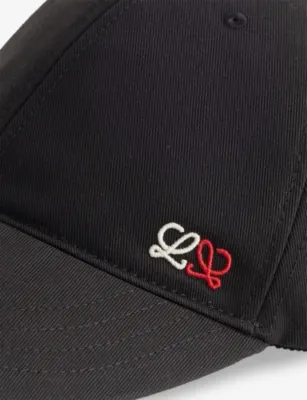 LOEWE Flag-Patch Cotton Cap - L detail 2