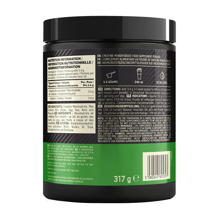 Optimum Nutrition Micronised Creatine Monohydrate 317g detail 3