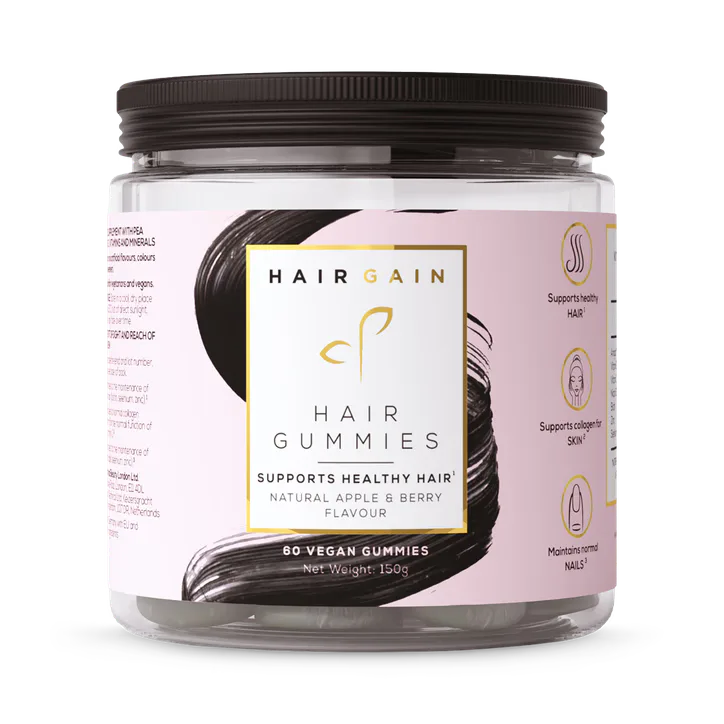 Hair Gain Gummies Apple 60 Gummies
