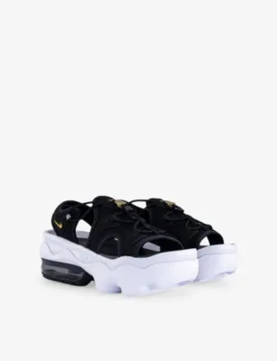 For Him Air Max Koko Suede Sandals - 5.5 in BLACK METALLIC GOLDA, additional product view 3