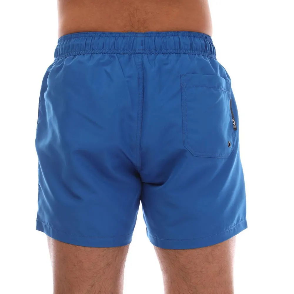 EA7 Logo Tape Swim Shorts detail 3