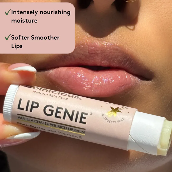 Delhicious Lip Genie Vanilla Chai Super Rich Lip Balm 4.25g detail 3