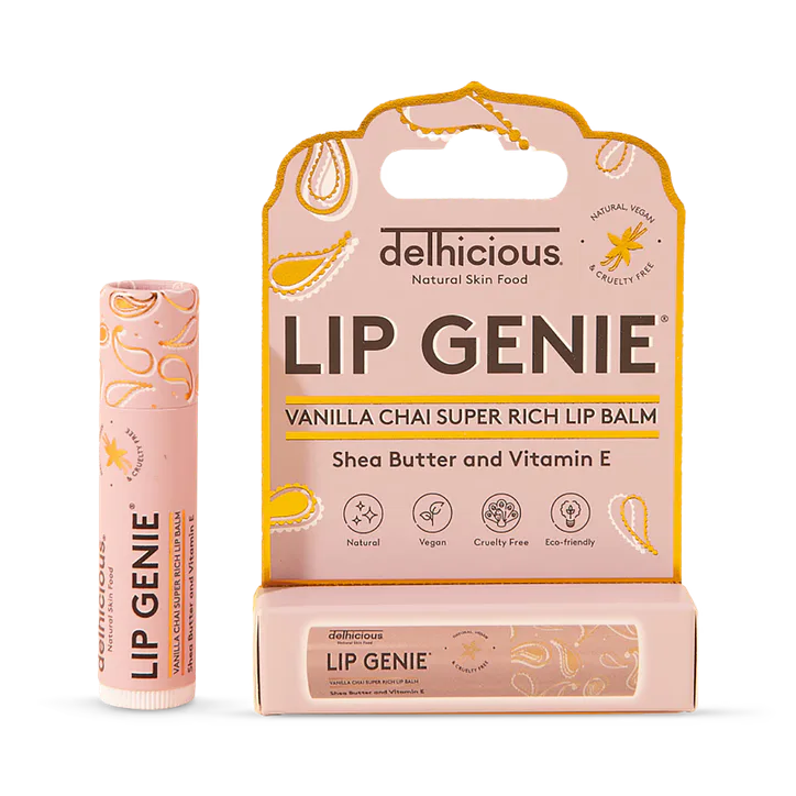 Delhicious Lip Genie Vanilla Chai Super Rich Lip Balm 4.25g