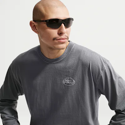 Nike 'City Pack' Men's Long-Sleeve T-Shirt - Cool Grey/Grey Fog/Grey Fog