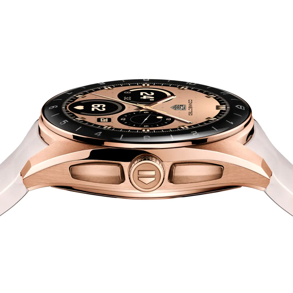 TAG Heuer Connected Calibre E5 40mm Unisex Watch Golden Bright Edition detail 3