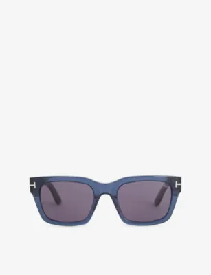 TOM FORD FT1333 Andy Square-Frame Acetate Sunglasses